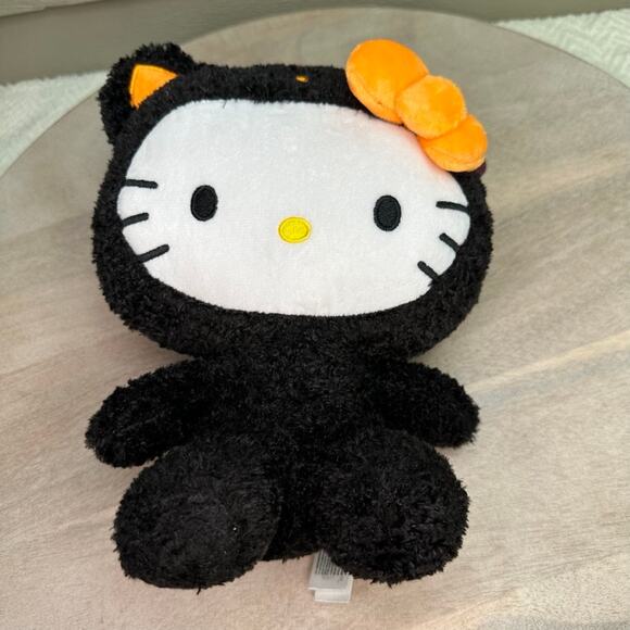 Halloween Hello Kitty Black Cat Plush Sanrio 2023 Cracker Barrel New Collectible - Picture 5 of 15